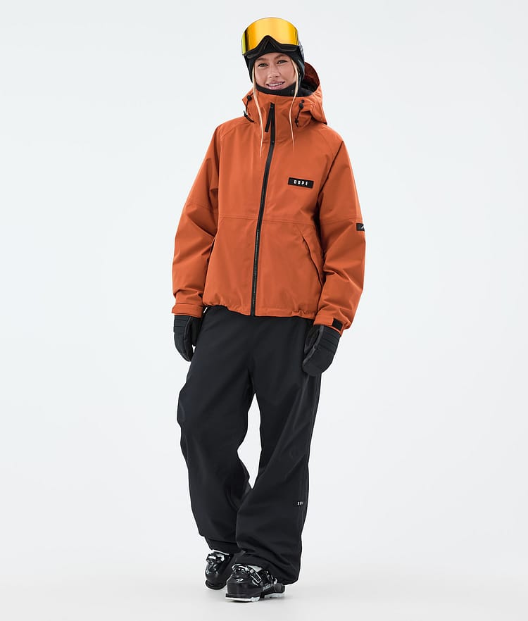 Dope Spartan W Veste de Ski Femme Burned Orange, Image 2 sur 8
