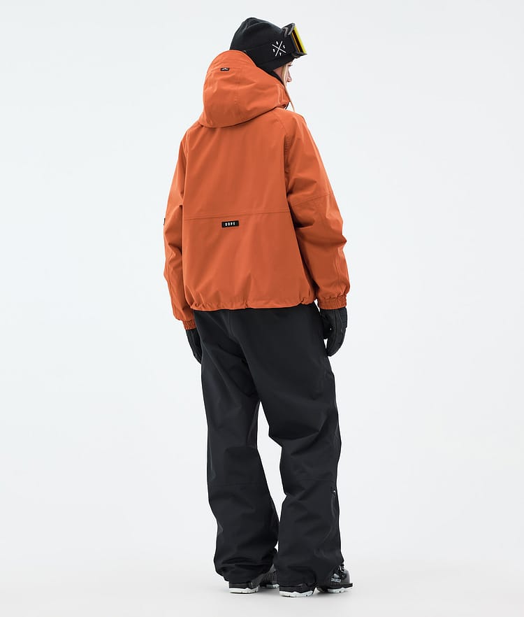 Dope Spartan W Veste de Ski Femme Burned Orange, Image 4 sur 8