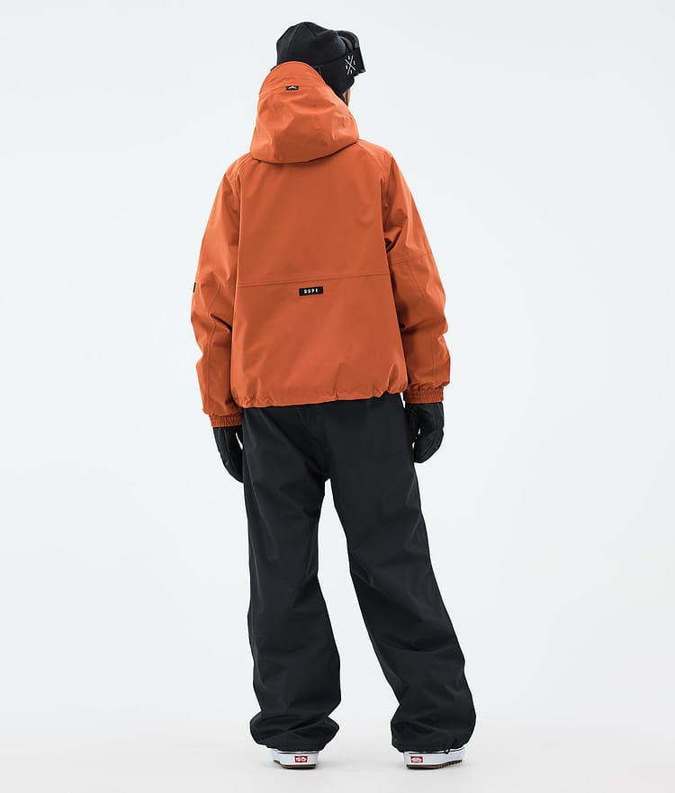 Dope Spartan W Veste Snowboard Femme Burned Orange, Image 4 sur 8