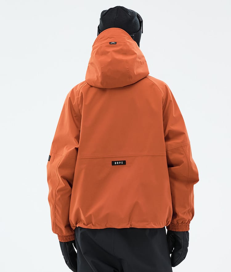 Dope Spartan W Veste de Ski Femme Burned Orange, Image 6 sur 8