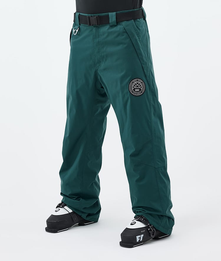 Dope Blizzard Ski Pants Men Bottle Green, Image 1 of 5