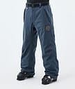Dope Blizzard Ski Pants Men Metal Blue