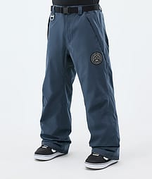 Dope Blizzard Snowboard Pants Men Metal Blue
