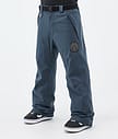 Dope Blizzard Snowboard Pants Men Metal Blue