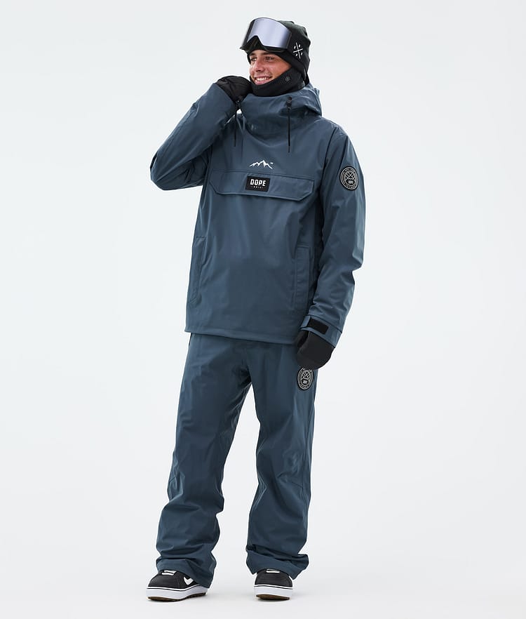 Dope Blizzard Snowboard Pants Men Metal Blue, Image 2 of 5