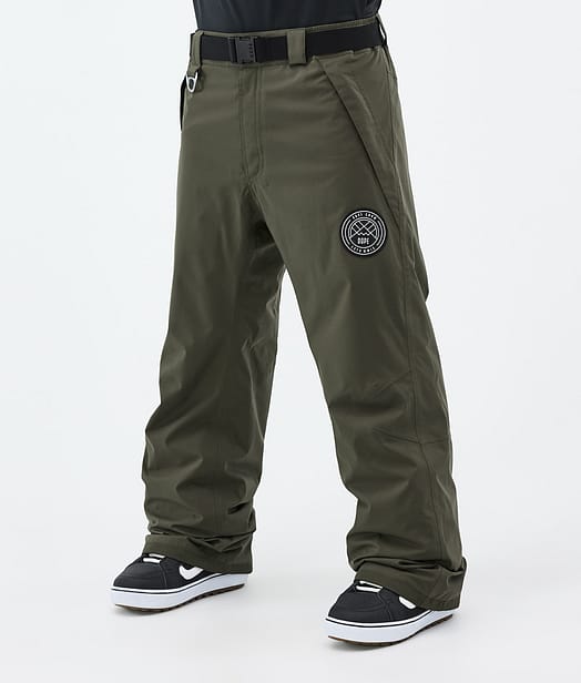 Dope Blizzard Pantalon de Snowboard Homme Olive Green
