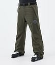 Dope Blizzard Ski Pants Men Olive Green