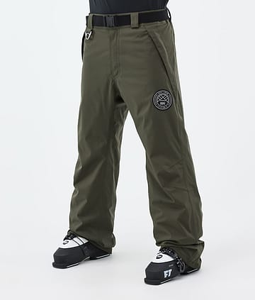 Dope Blizzard Lyžařské Kalhoty Pánské Olive Green