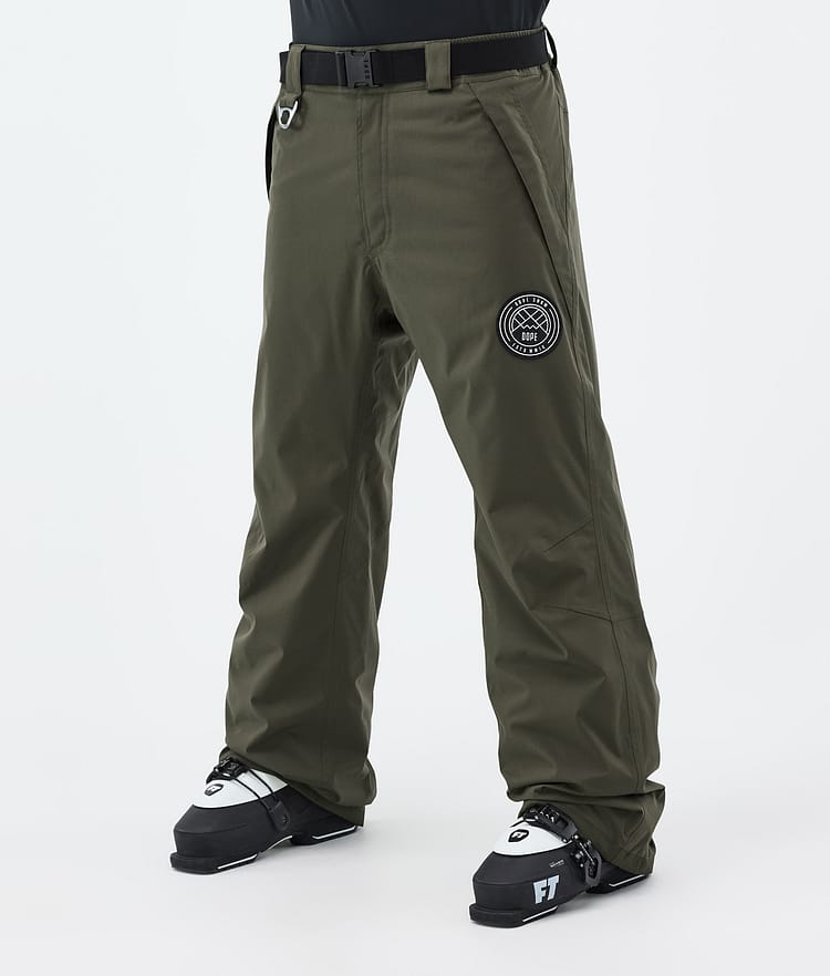Dope Blizzard Ski Pants Men Olive Green, Image 1 of 5
