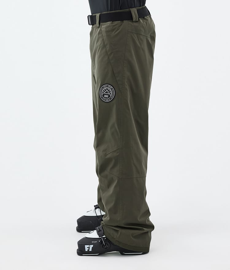 Dope Blizzard Ski Pants Men Olive Green, Image 3 of 5