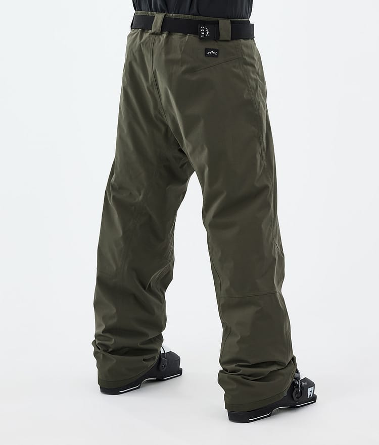 Dope Blizzard Ski Pants Men Olive Green, Image 4 of 5