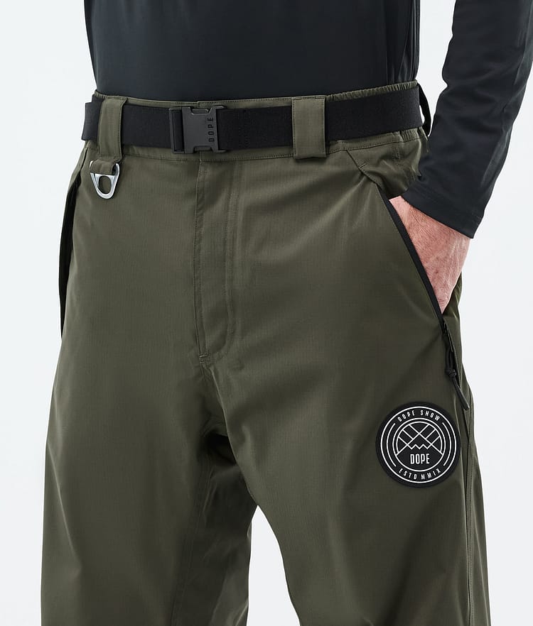 Dope Blizzard Snowboard Pants Men Olive Green, Image 5 of 5