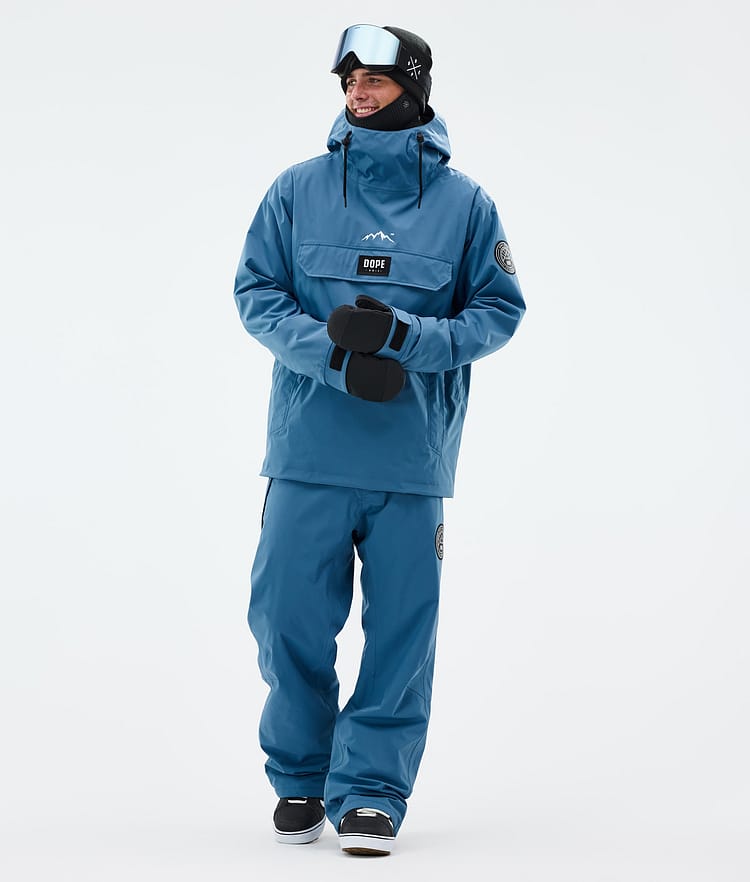 Dope Blizzard Spodnie Snowboardowe Mężczyźni Blue Steel, Image 2 of 5
