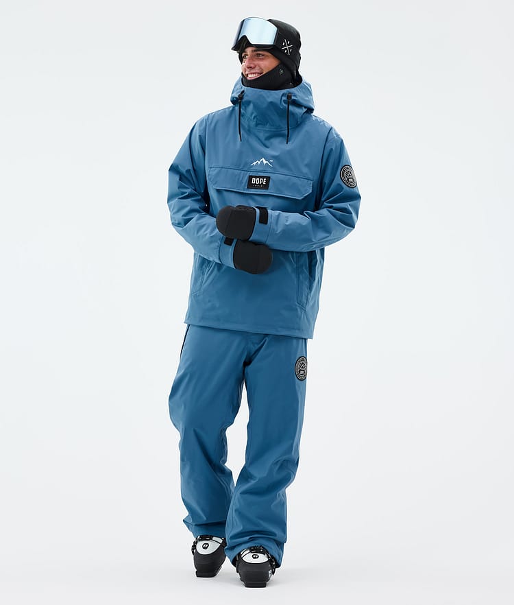 Dope Blizzard Ski Pants Men Blue Steel, Image 2 of 5