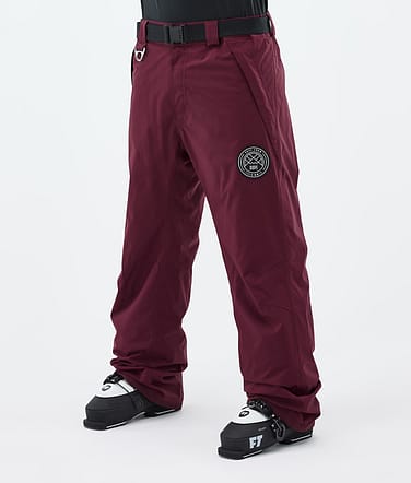 Dope Blizzard Pantalon de Ski Homme Burgundy