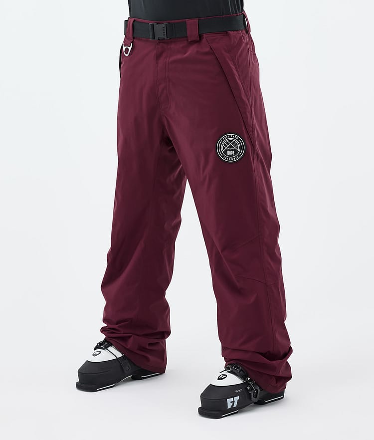 Dope Blizzard Ski Pants Men Burgundy, Image 1 of 5