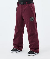 Dope Blizzard Snowboard Pants Men Burgundy