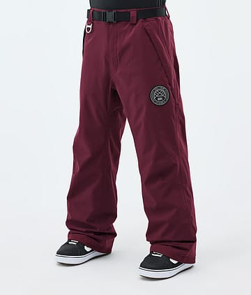 Dope Blizzard Snowboard Pants Burgundy
