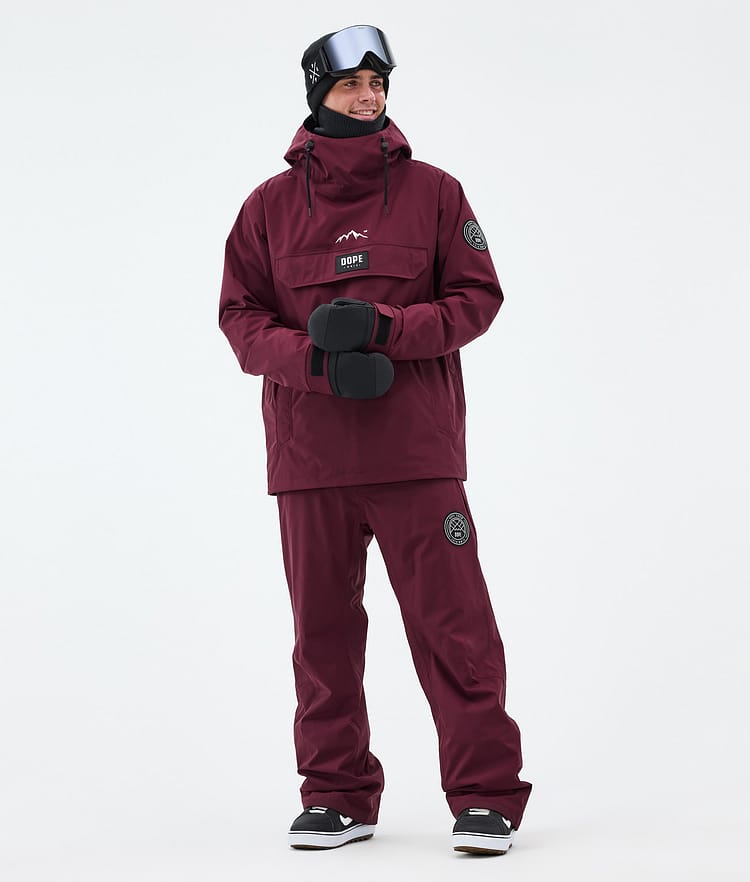 Dope Blizzard Snowboard Pants Men Burgundy, Image 2 of 5