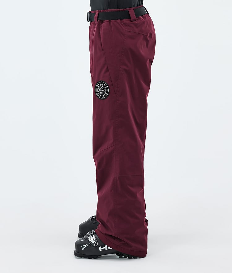 Dope Blizzard Lyžařské Kalhoty Pánské Burgundy, Image 3 of 5