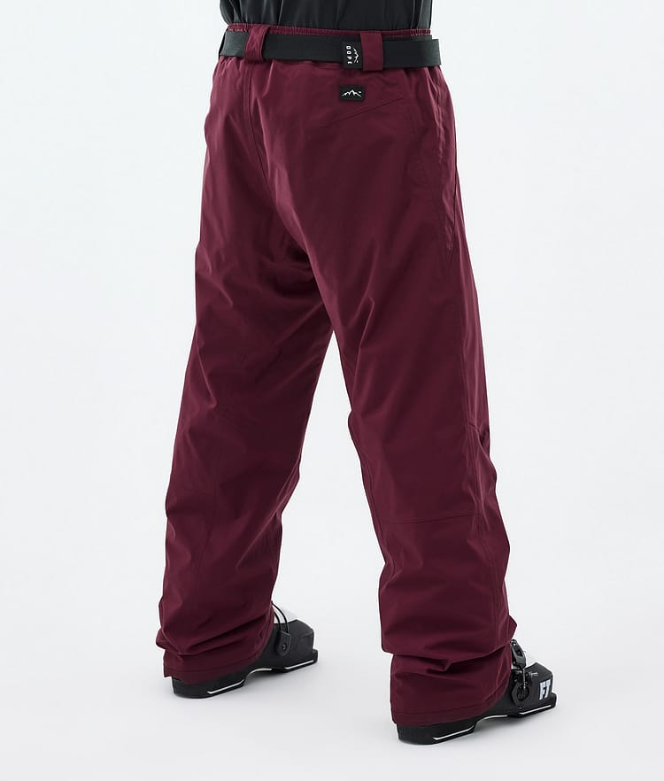 Dope Blizzard Ski Pants Men Burgundy, Image 4 of 5