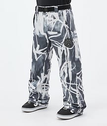 Dope Blizzard Pantalones Snowboard Hombre Scribble Black