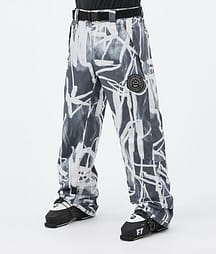 Dope Blizzard Ski Pants Men Scribble Black
