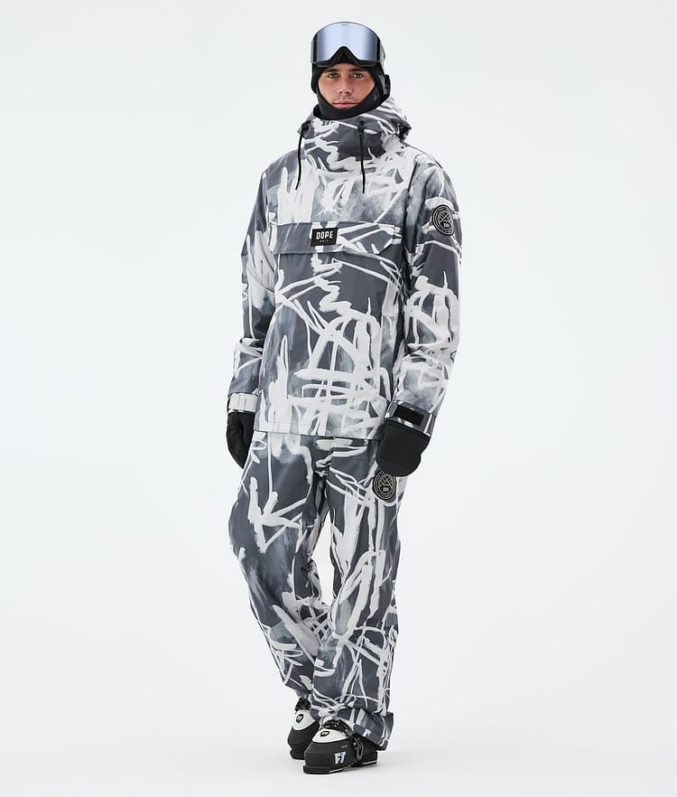 Dope Blizzard Ski Pants Men Scribble Black, Image 2 of 5