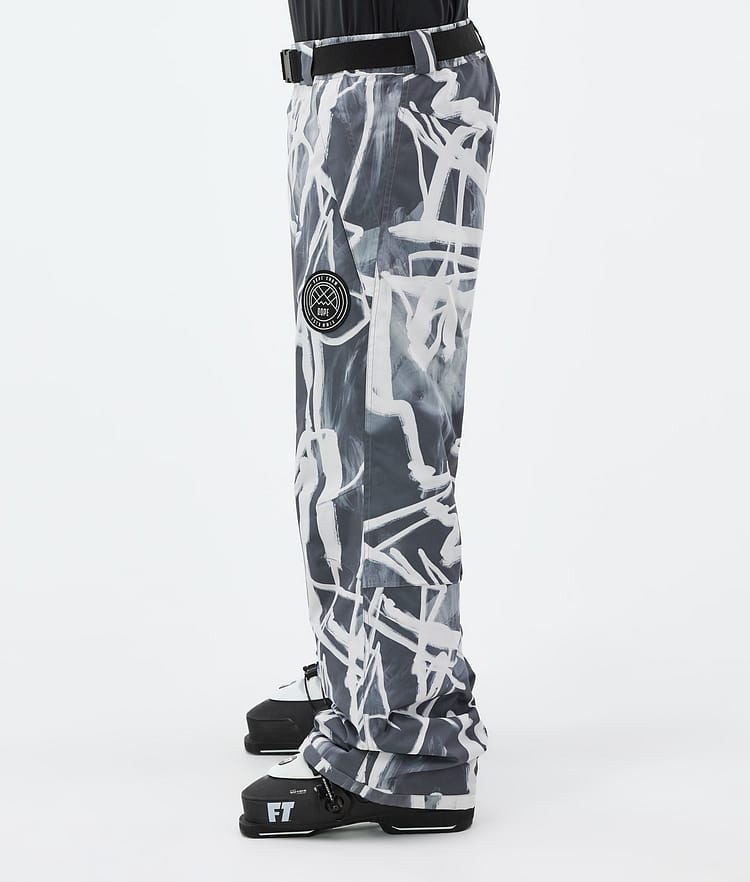 Dope Blizzard Ski Pants Men Scribble Black, Image 3 of 5