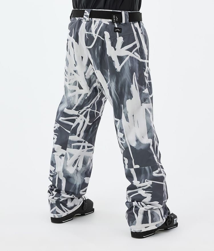 Dope Blizzard Ski Pants Men Scribble Black, Image 4 of 5