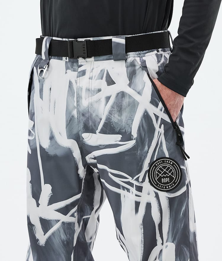 Dope Blizzard Ski Pants Men Scribble Black, Image 5 of 5