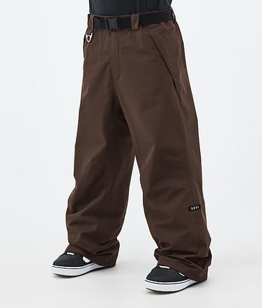 Dope Big Pantalon de Snowboard Homme Dark Brown