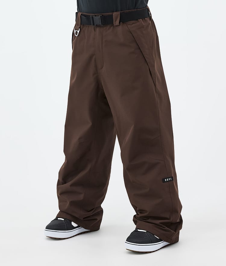 Dope Big Snowboard Pants Men Dark Brown, Image 1 of 5