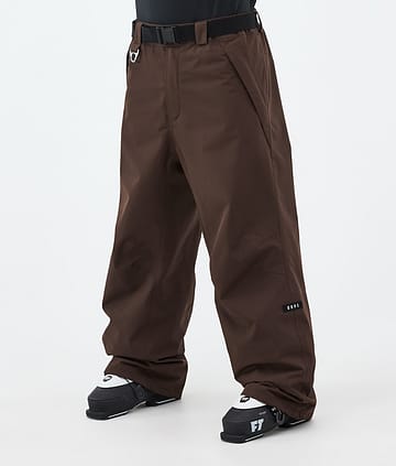 Dope Big Lyžařské Kalhoty Pánské Dark Brown
