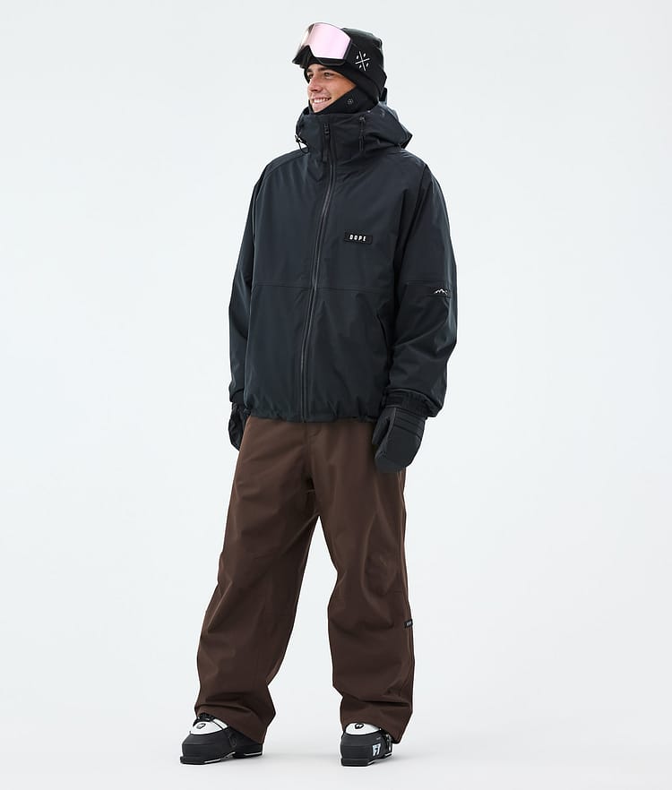 Dope Big Ski Pants Men Dark Brown, Image 2 of 5