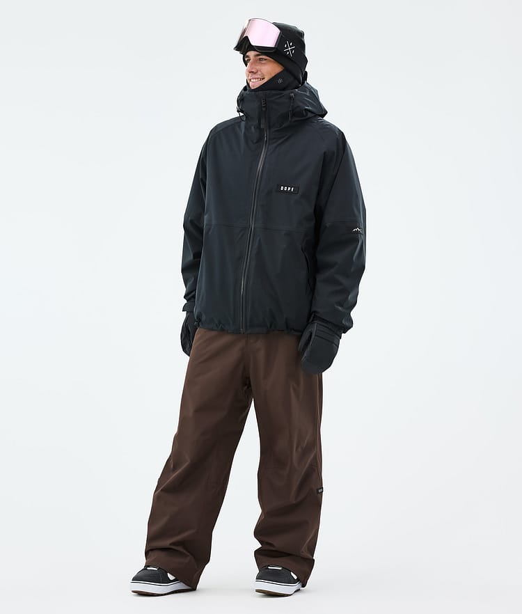 Dope Big Snowboard Pants Men Dark Brown, Image 2 of 5