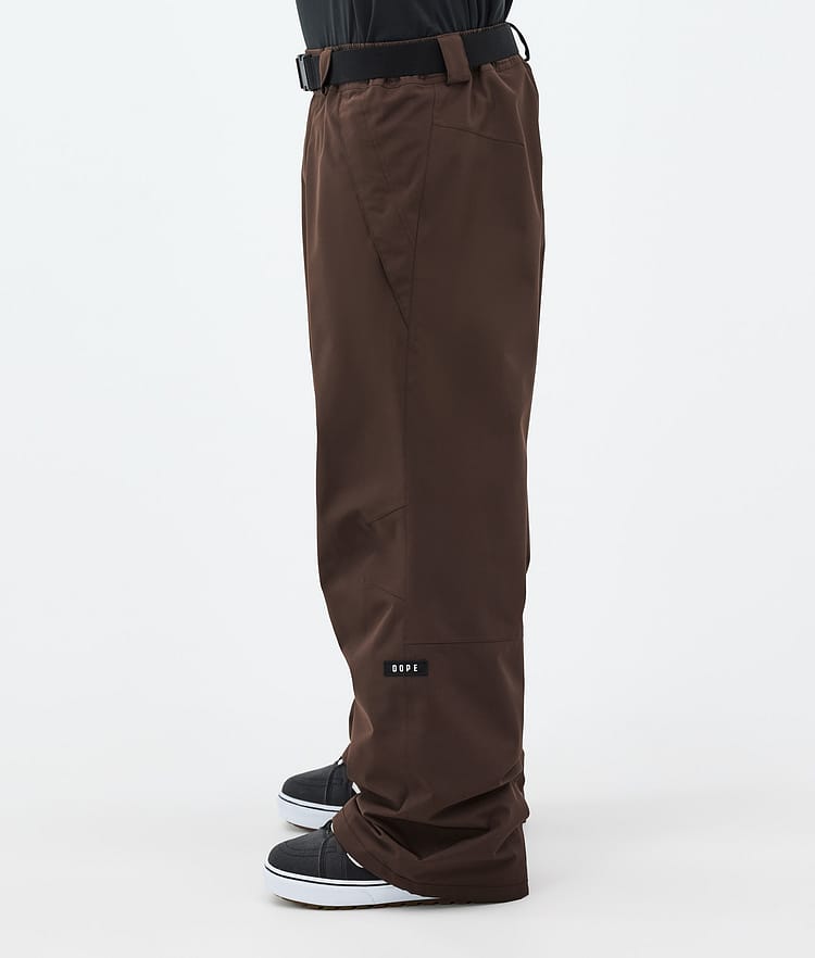 Dope Big Snowboard Pants Men Dark Brown, Image 3 of 5