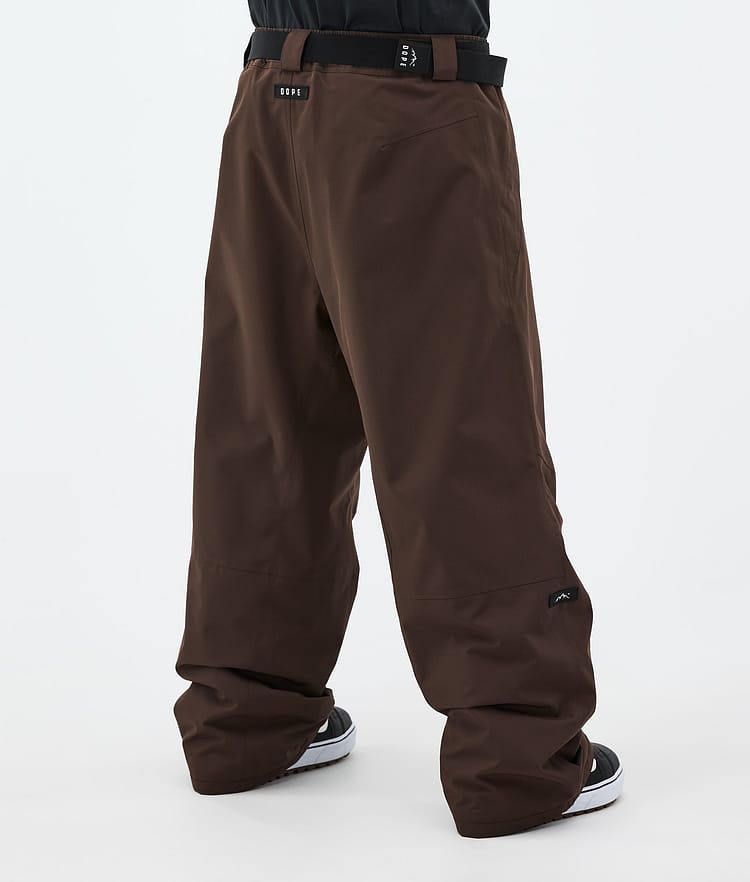Dope Big Snowboard Pants Men Dark Brown, Image 4 of 5