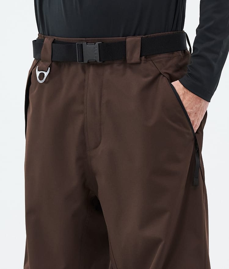 Dope Big Snowboard Pants Men Dark Brown, Image 5 of 5