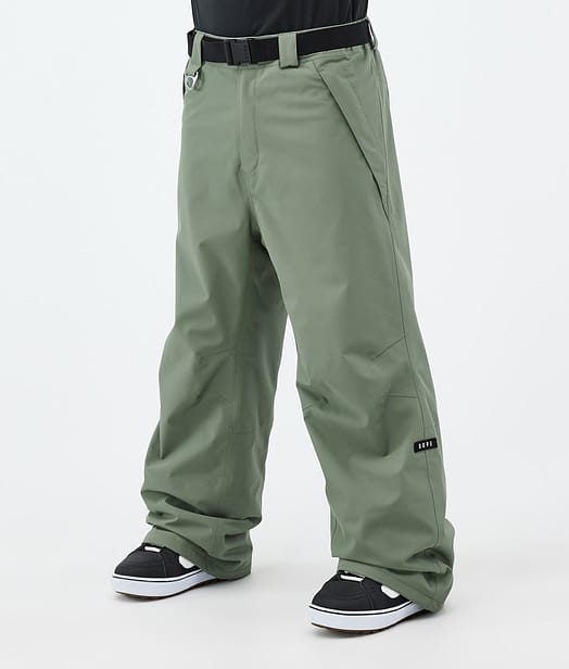 Dope Big Pantalon de Snowboard Homme Moss Green