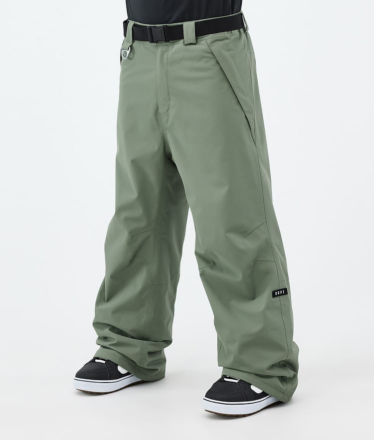 Dope Big Snowboard Pants Men Moss Green, Image 1 of 5