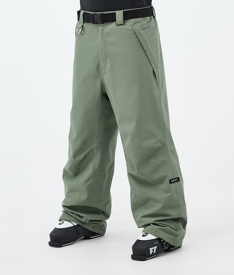 Dope Big Ski Pants Men Moss Green, Image 1 of 5