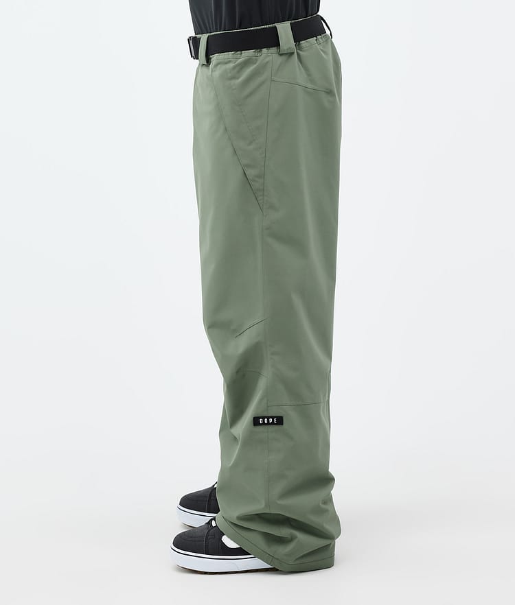 Dope Big Snowboard Pants Men Moss Green, Image 3 of 5