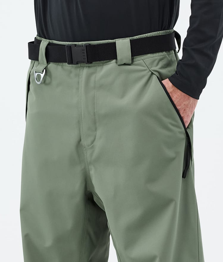 Dope Big Snowboard Pants Men Moss Green, Image 5 of 5