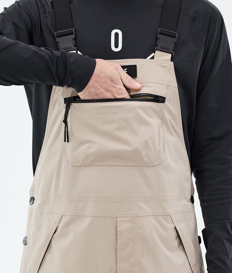 Dope Vertex Ski Pants Men Sand, Image 6 of 7