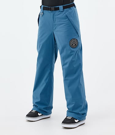 Dope Blizzard W Pantalon de Snowboard Femme Blue Steel