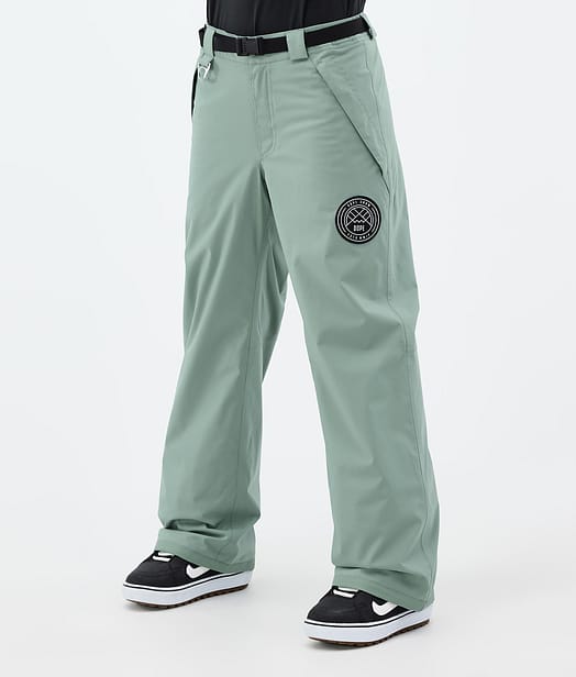 Dope Blizzard W Pantalon de Snowboard Femme Faded Green
