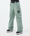 Dope Blizzard W Snowboard Pants Women Faded Green