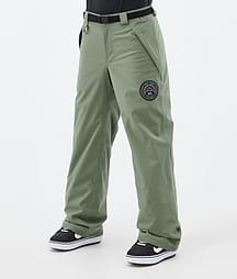 Dope Blizzard W Snowboard Pants Women Moss Green