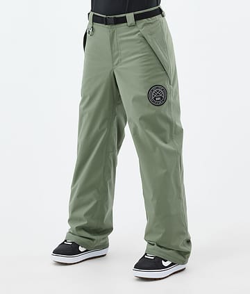 Dope Blizzard W Pantalon de Snowboard Femme Moss Green